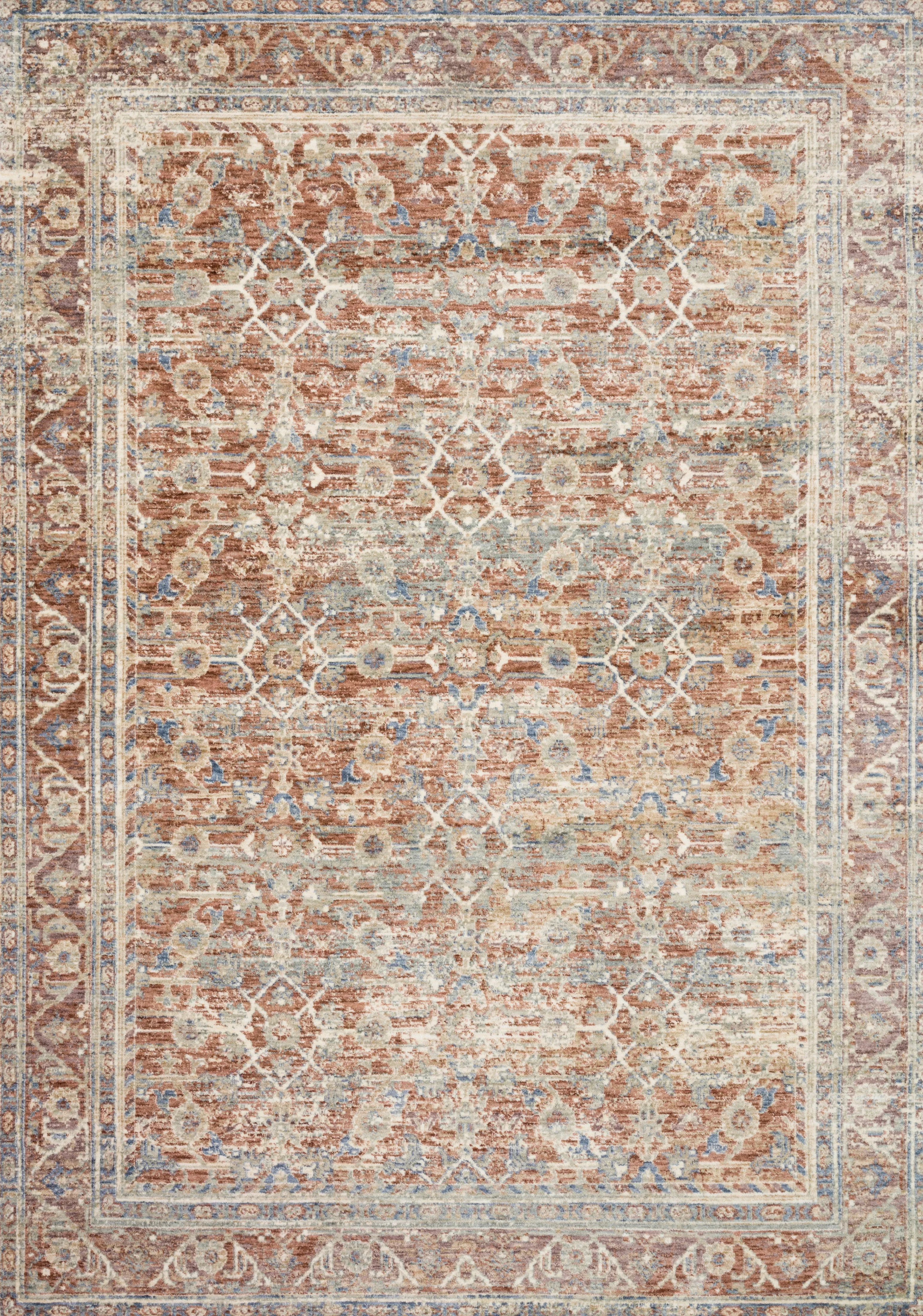 Revere Rug in Terracotta & Multi