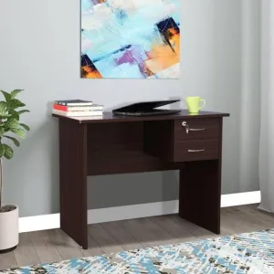 Saucy Study Table in Wenge Color