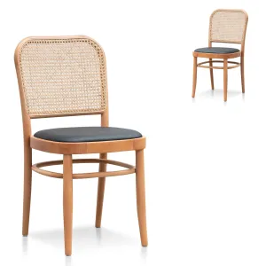 Set of 2 - Bonilla Dining Chair - Natural