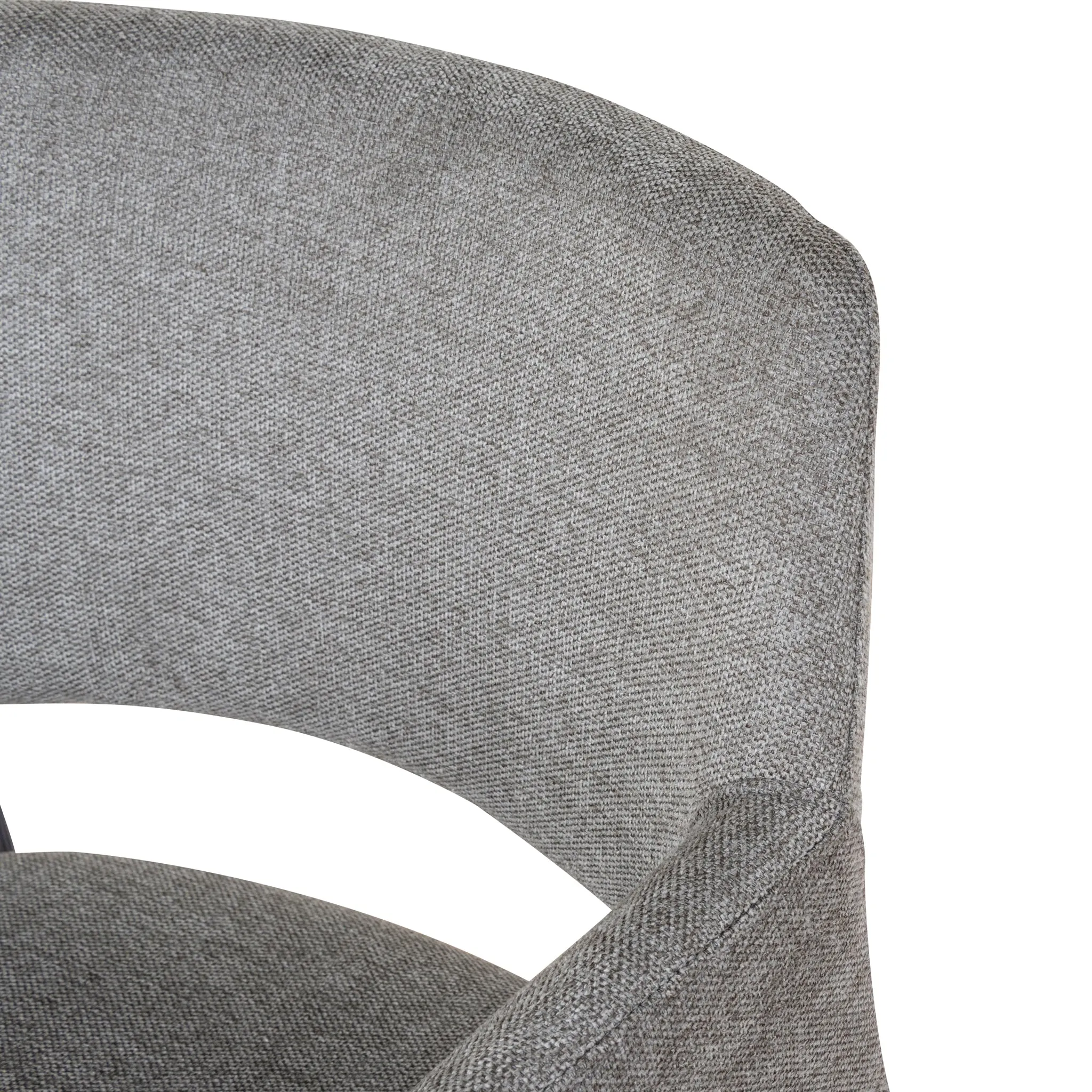 Set of 2 - Marko Fabric Dining Chair - Spec Grey