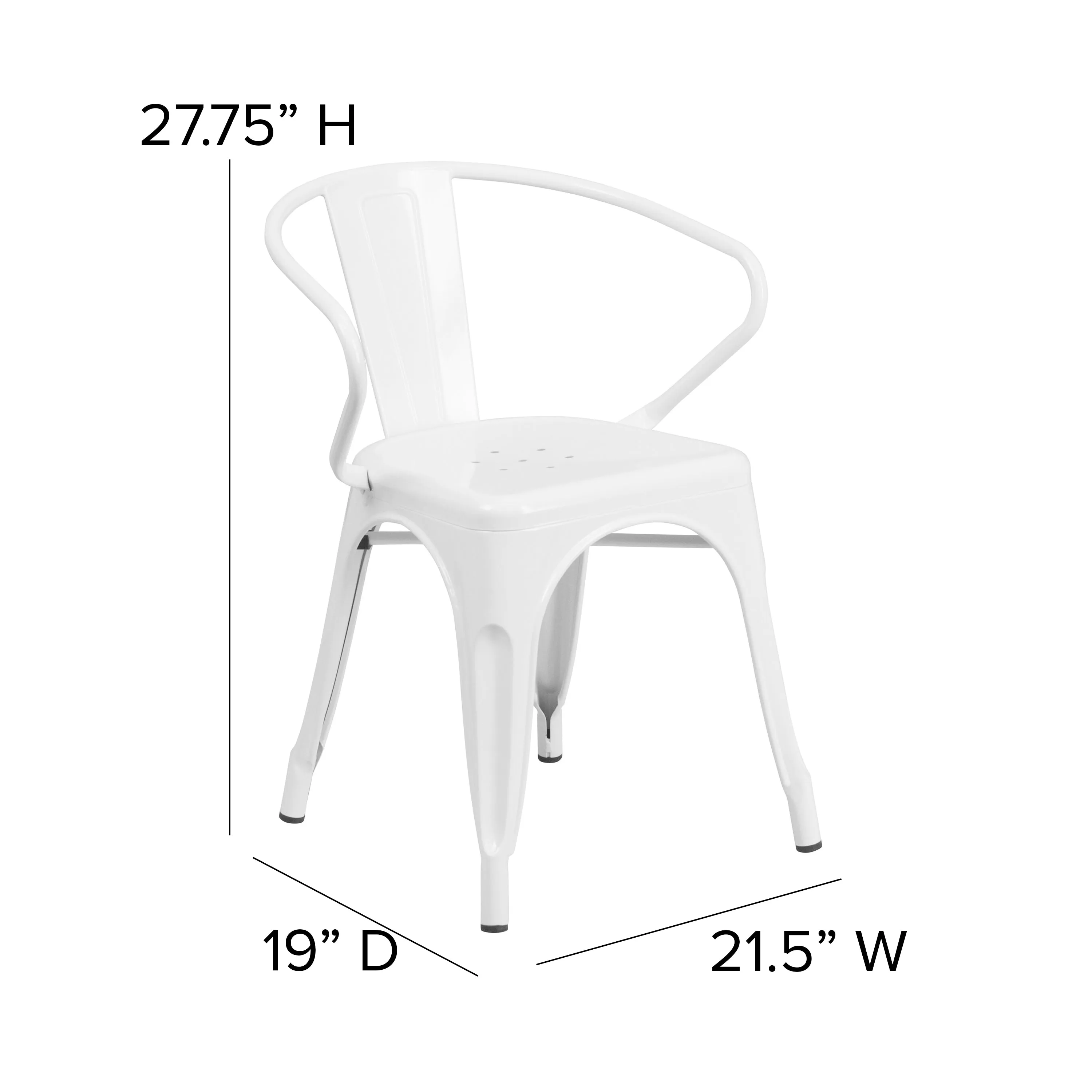 Stackable Bistro Style Chair