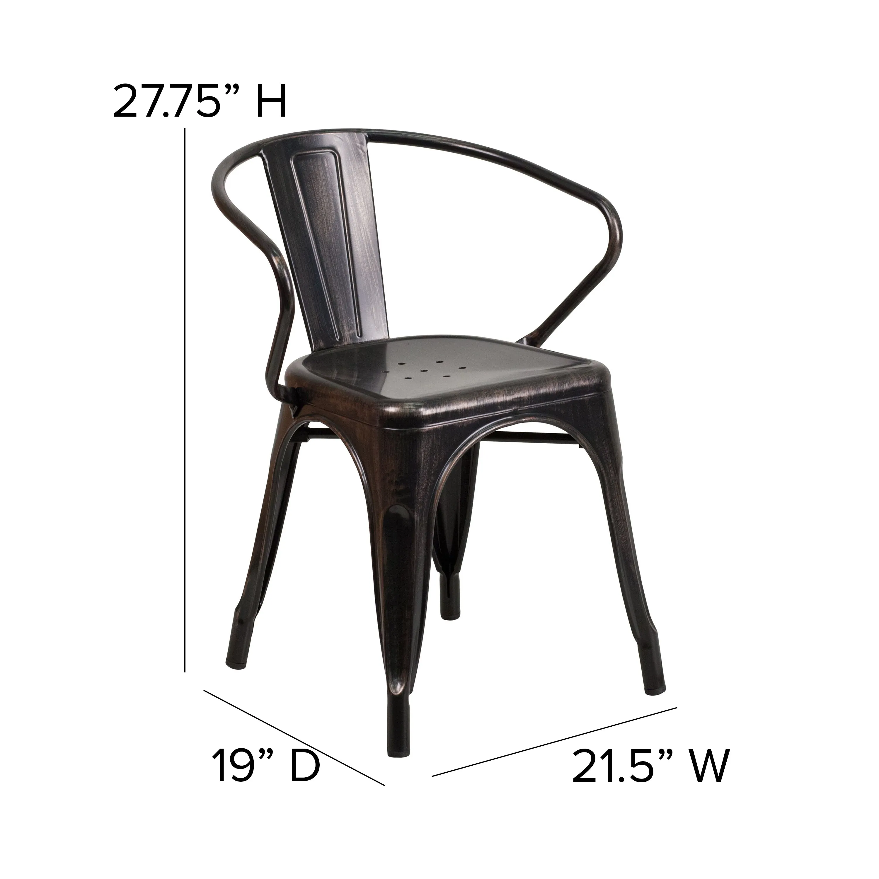 Stackable Bistro Style Chair