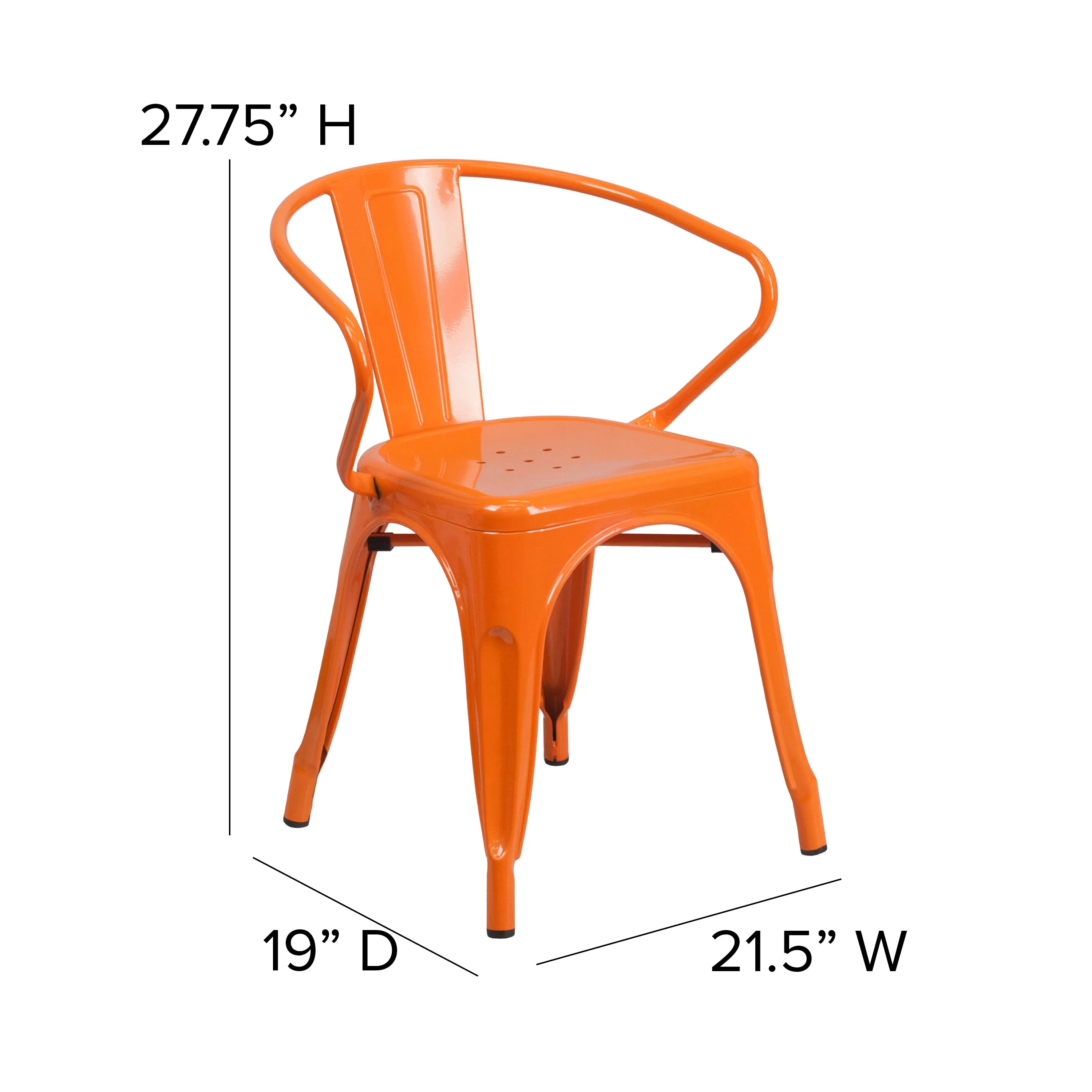 Stackable Bistro Style Chair