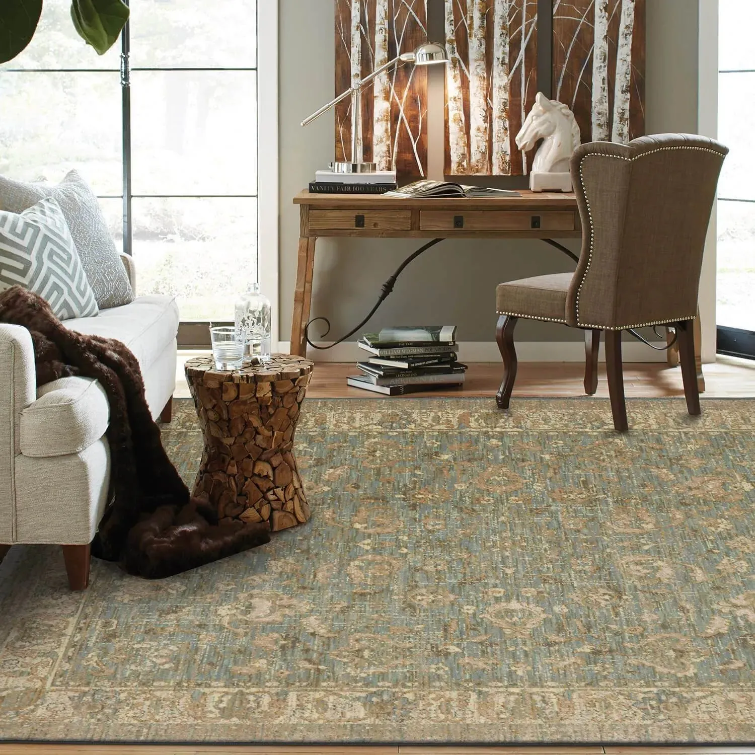 Titanium 39400 16011 Excelsior Seaglass Rug