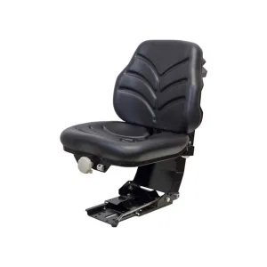 Uni Pro | KM 117 Utility Suspension Seat | Black Vinyl (7734.KMM)