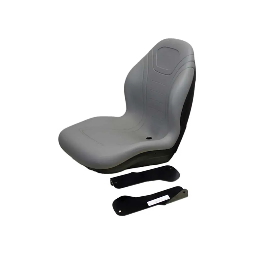 Uni Pro | KM 129 Bucket Seat | Gray Vinyl (7102.KMM)