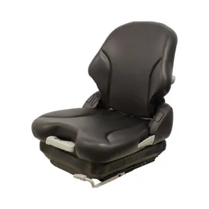 Uni Pro | KM 136 Seat with Mechanical Suspension | Black Vinyl (7882.KMM)