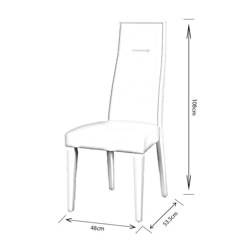 Verona Dining Chair - Cashmere