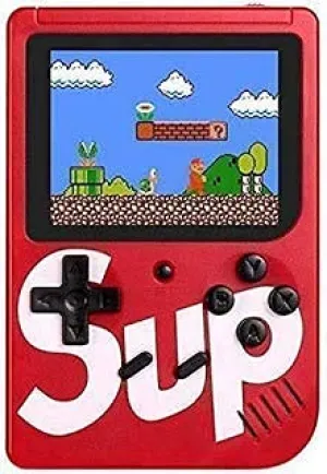 Video Game for Kids SUP 400 in 1 Retro Game Box Console Handheld Game PAD Box with TV Output & with Remote Controller Gaming Console (Colour and Design As Per Available Stock)