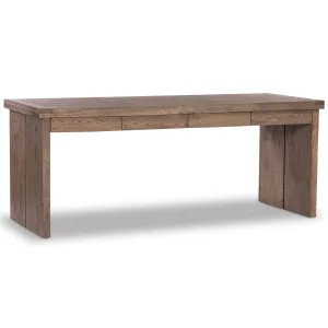 Warby Desk, Worn Oak