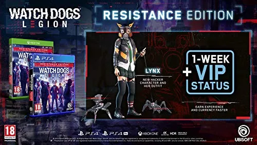 Watch Dogs Legion Resistance Edition (PS4)