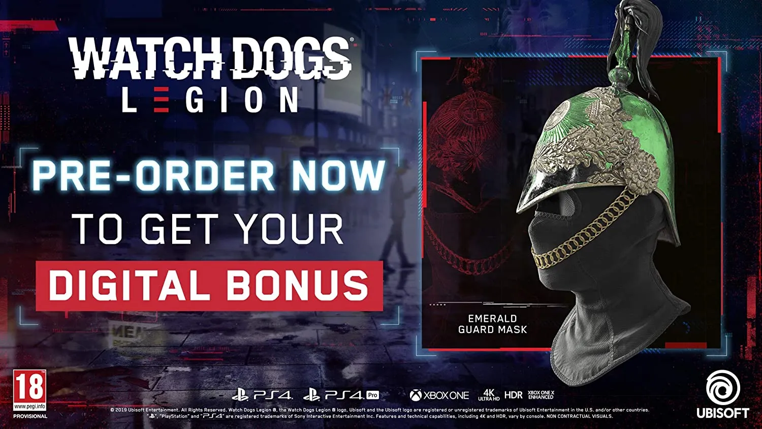 Watch Dogs Legion Resistance Edition (PS4)