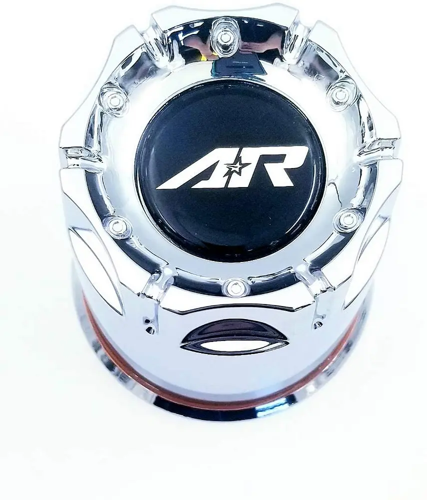 Ar Cap 3.27'' Chrome Push Thru Plastic 1