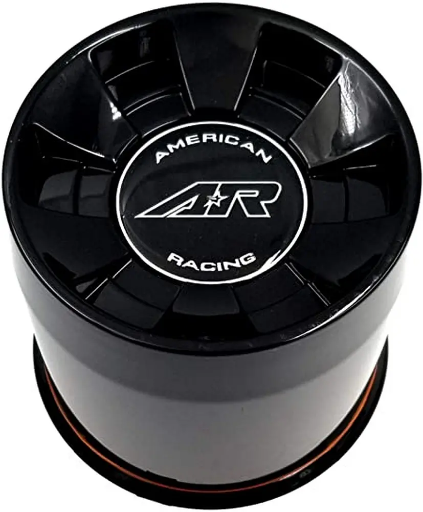 Ar910 8 Lug Push-Thru Cap Gloss Black 1
