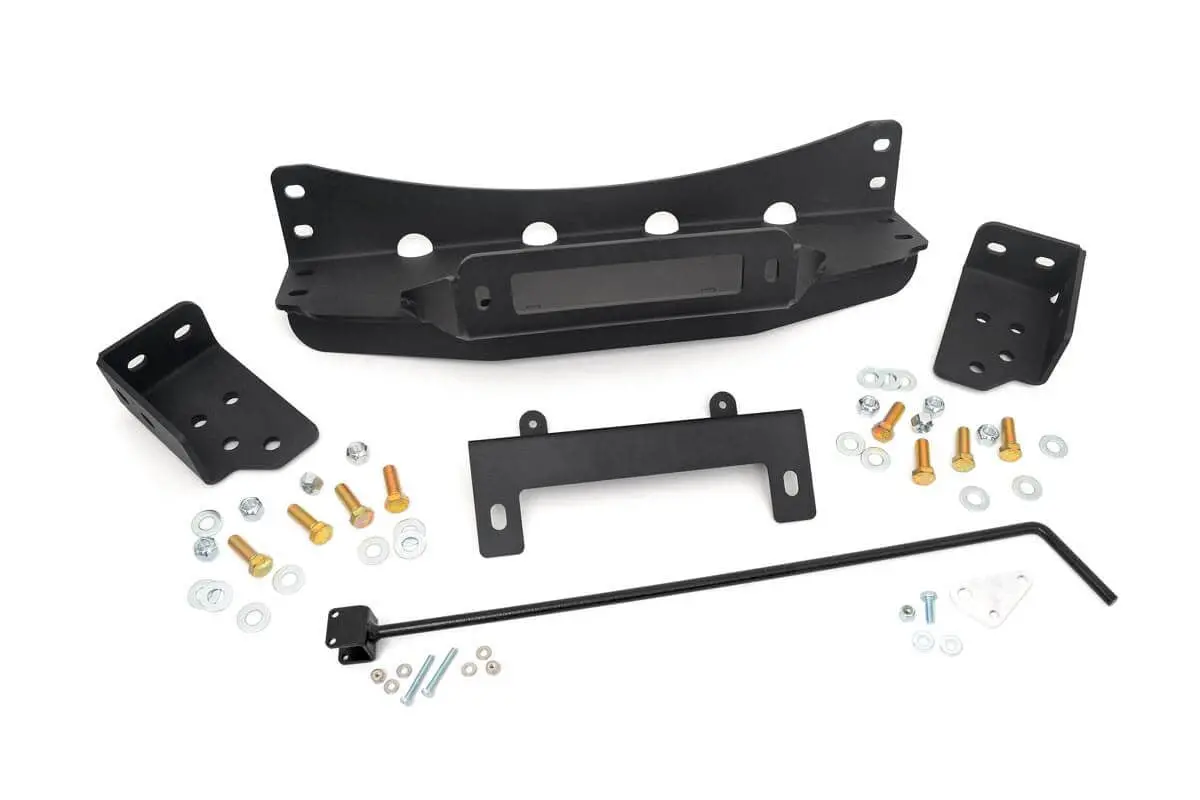Hidden Winch Mounting Plate - Chevy/Gmc 1500 (07-13) 1