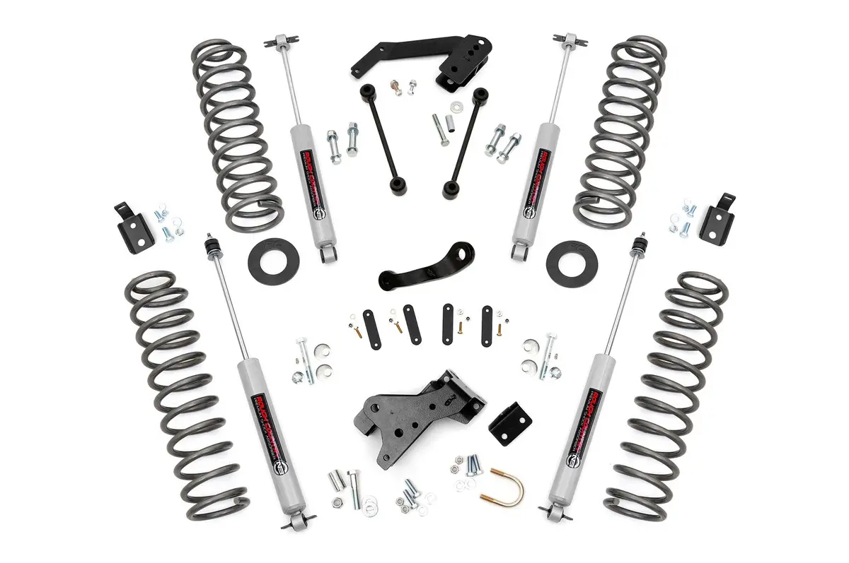4 Inch Lift Kit - Jeep Wrangler Unlimited 2Wd/4Wd (2007-2018) 1