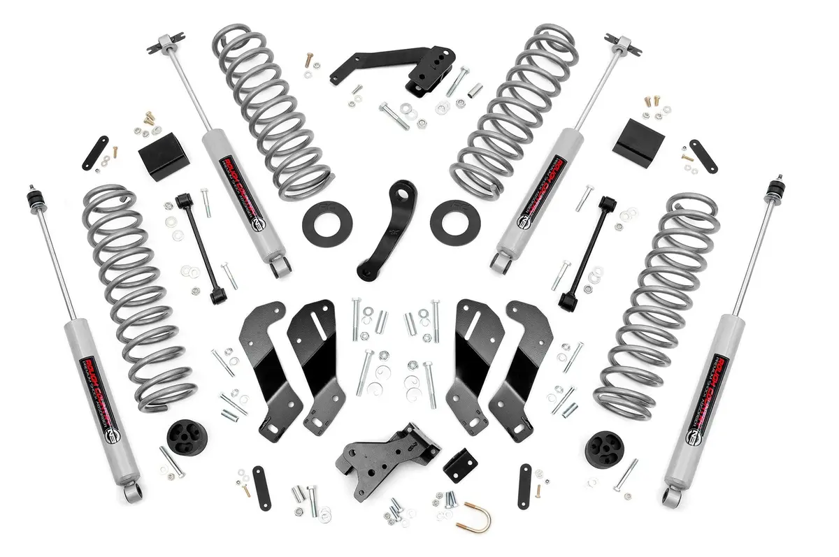 3.5 Inch Lift Kit - Jeep Wrangler Jk 4Wd (2007-2018) 1