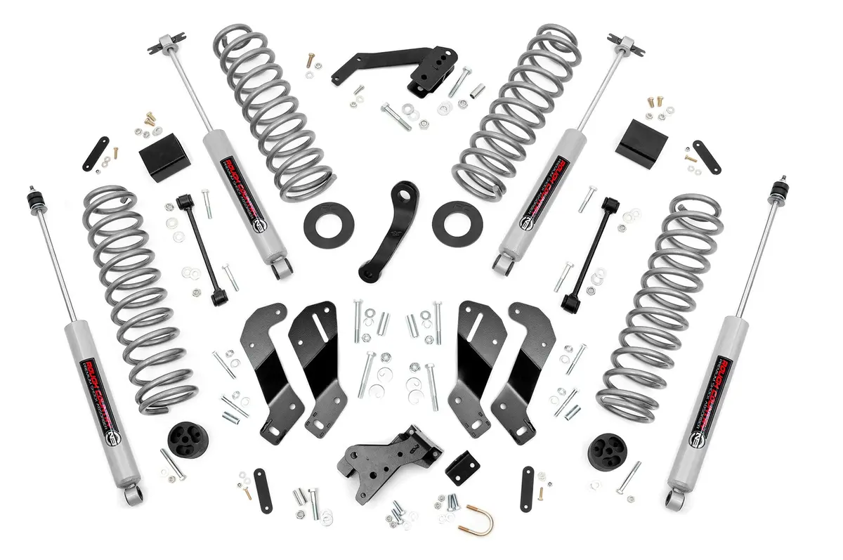 3.5 Inch Lift Kit - Jeep Wrangler Unlimited 2Wd/4Wd (2007-2018) 1
