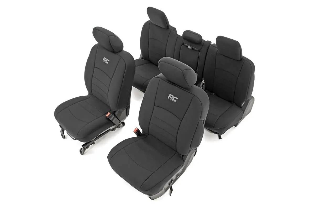 Seat Covers -Bucket Seats - Fr & Rr - Ram 1500 2Wd/4Wd (2019-2025) 1