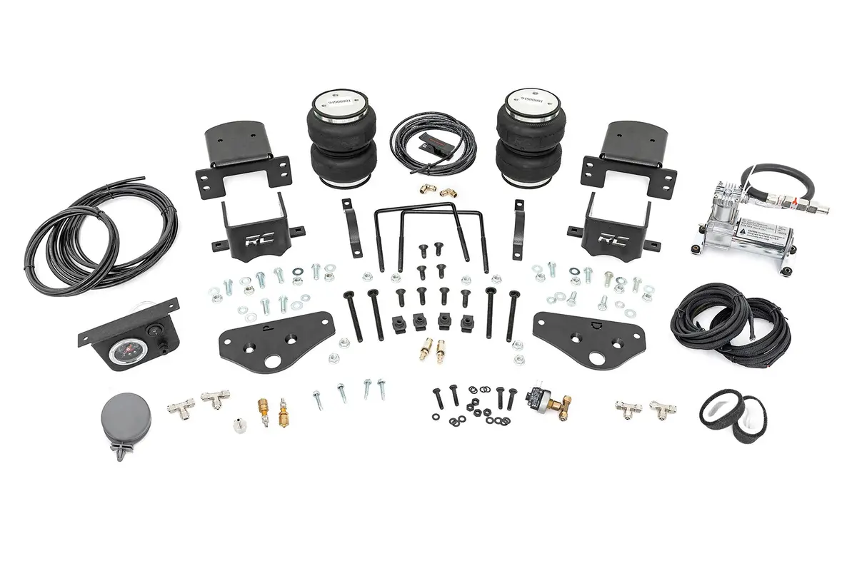 Air Spring Kit W/Compressor - Ford F-250/F-350 Super Duty 4Wd (2017-2022) 1