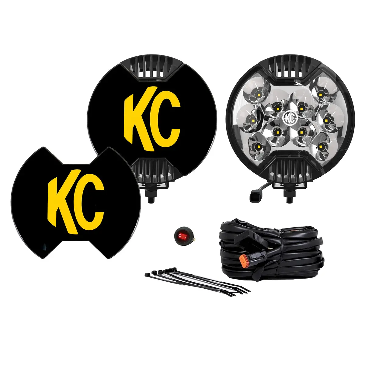 Kc Slimlite Led 6In Spot 2-Light System Universal 1
