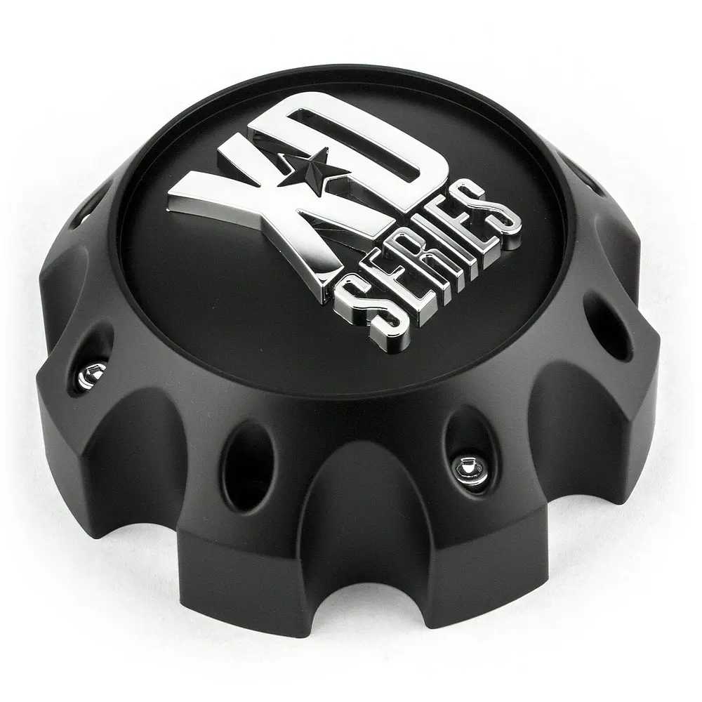 Xds Cap Matte Black 6X135 W/ Blk Screws 1