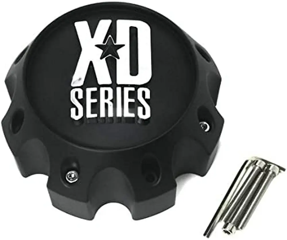 Xds Cap Matte Blk 5X5.5/150 W/ Blk Screw 1