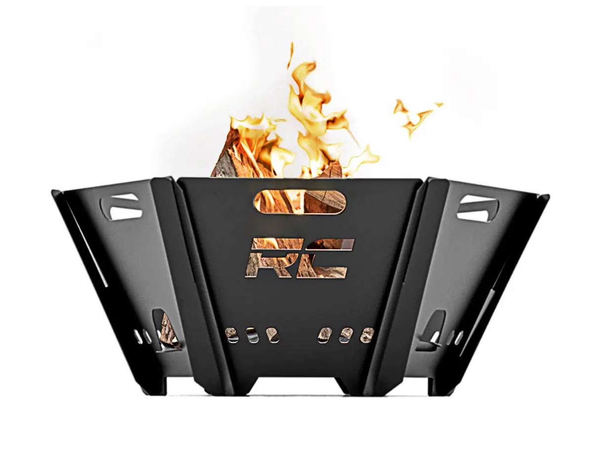 Overland Collapsible Fire Pit W/Carry Bag 1