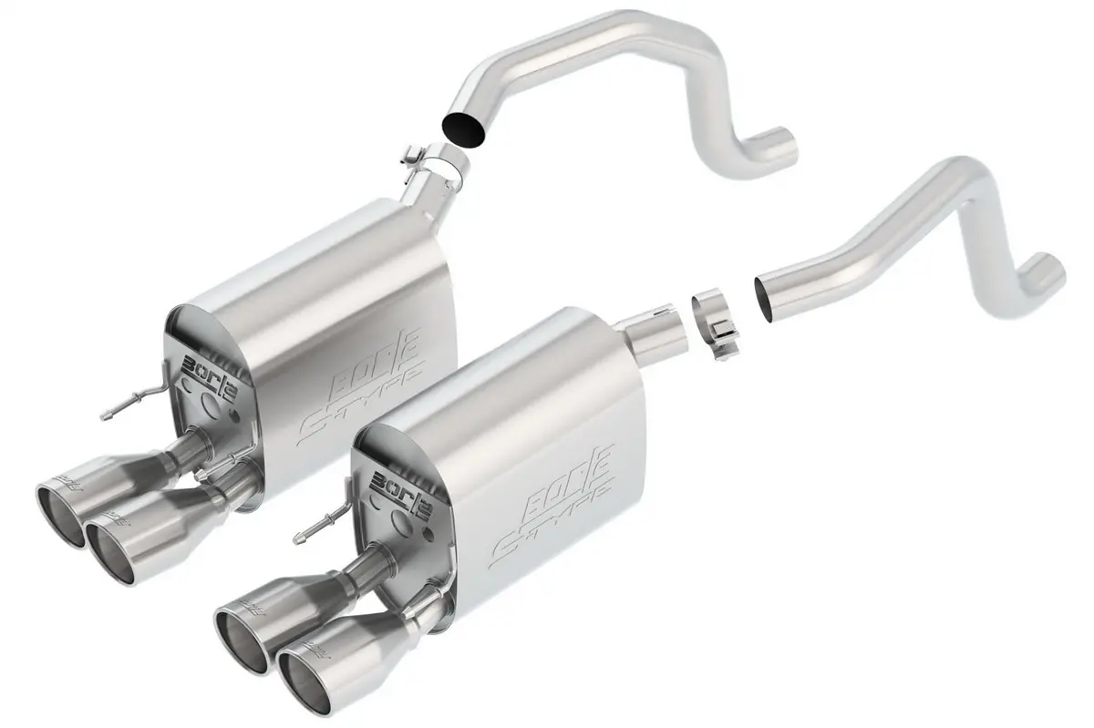 Axle-Back Exhaust System - S-Type Ll 1