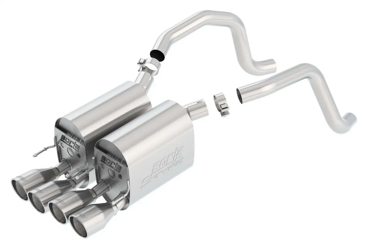 Axle-Back Exhaust System - S-Type Ll 1