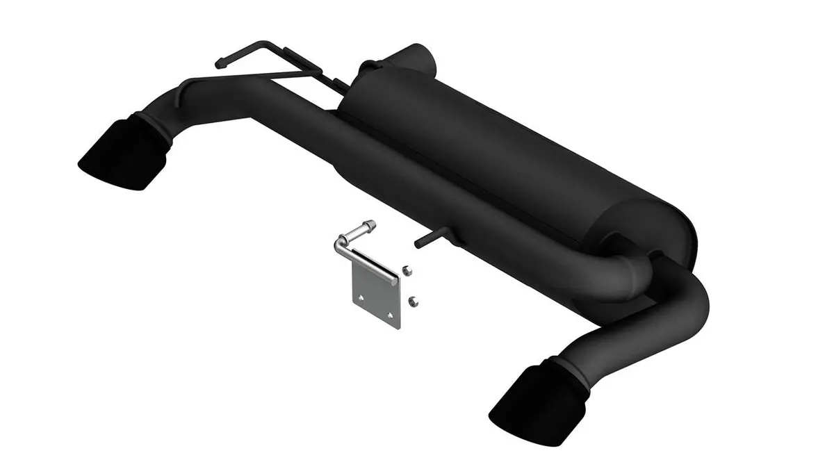 Axle-Back Exhaust System - Touring 1