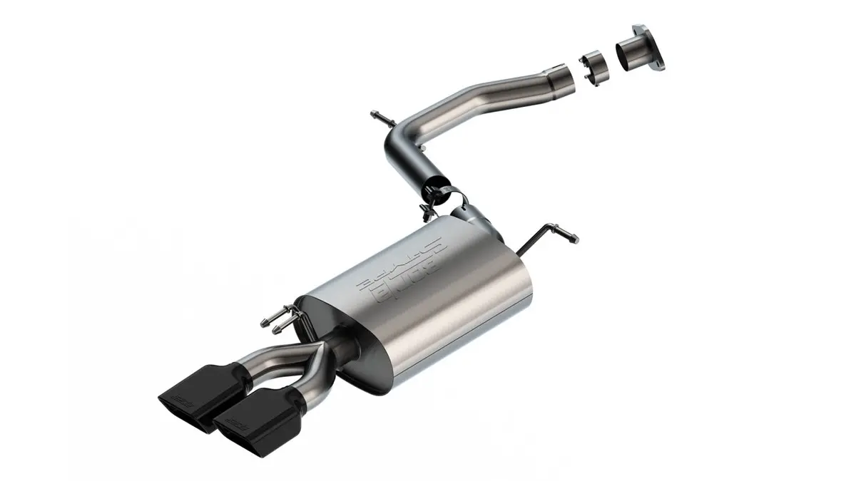 Axle-Back Exhaust System - S-Type 1
