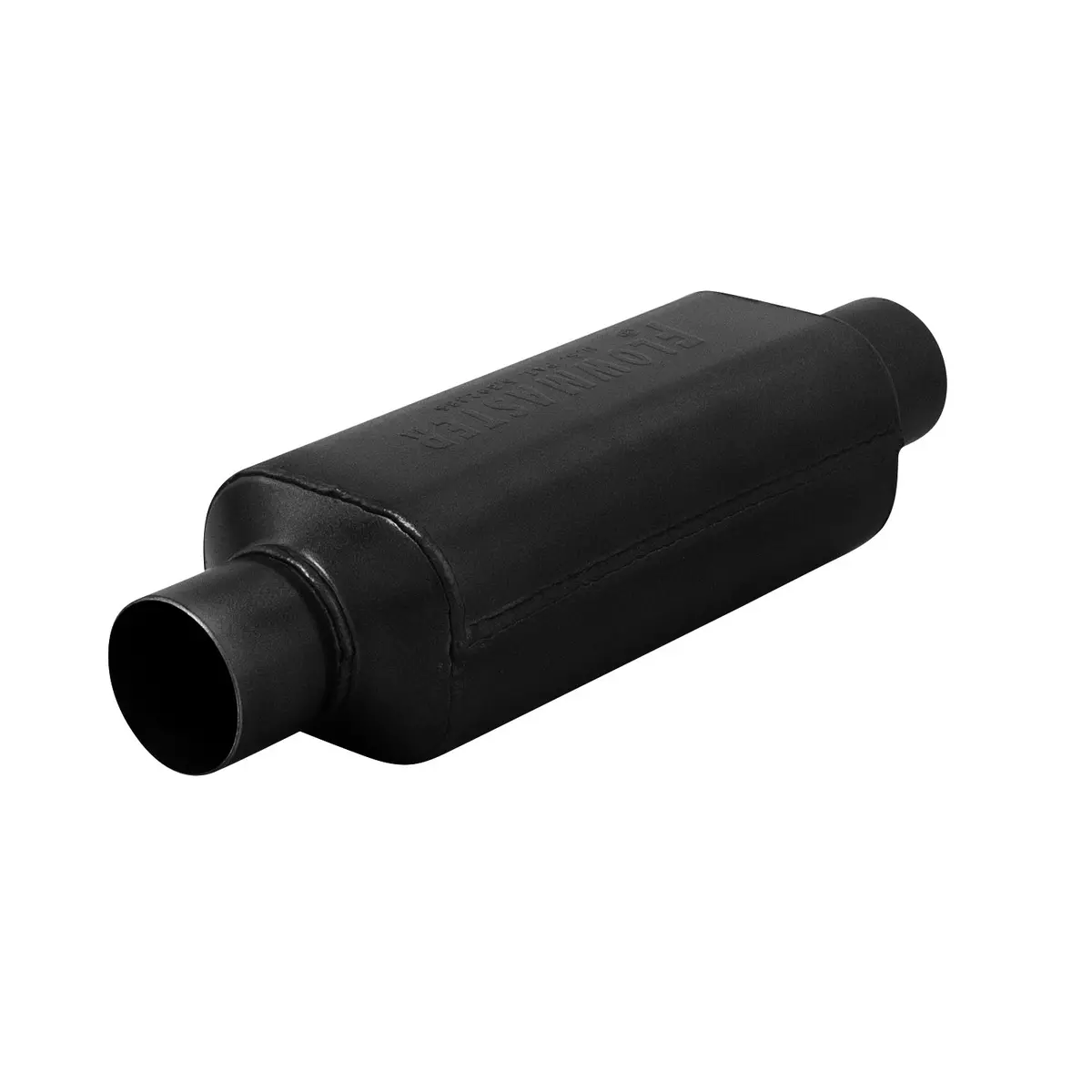 Super Hp-2 Muffler 409Ss - 2.00 Center In. / 2.00 Center Out - Aggressive Sound 1