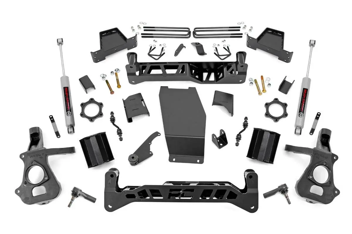 7 Inch Lift Kit - Cast Steel - Chevy/Gmc 1500 4Wd (14-18 & Classic) 1