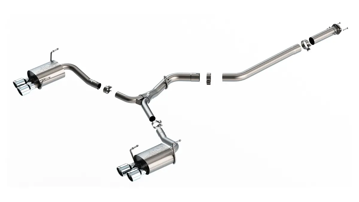 Cat-Back Exhaust System - S-Type 1