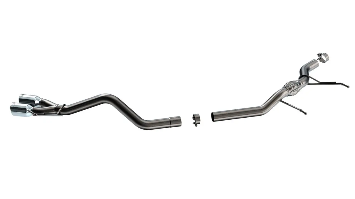Cat-Back Exhaust System - S-Type 1