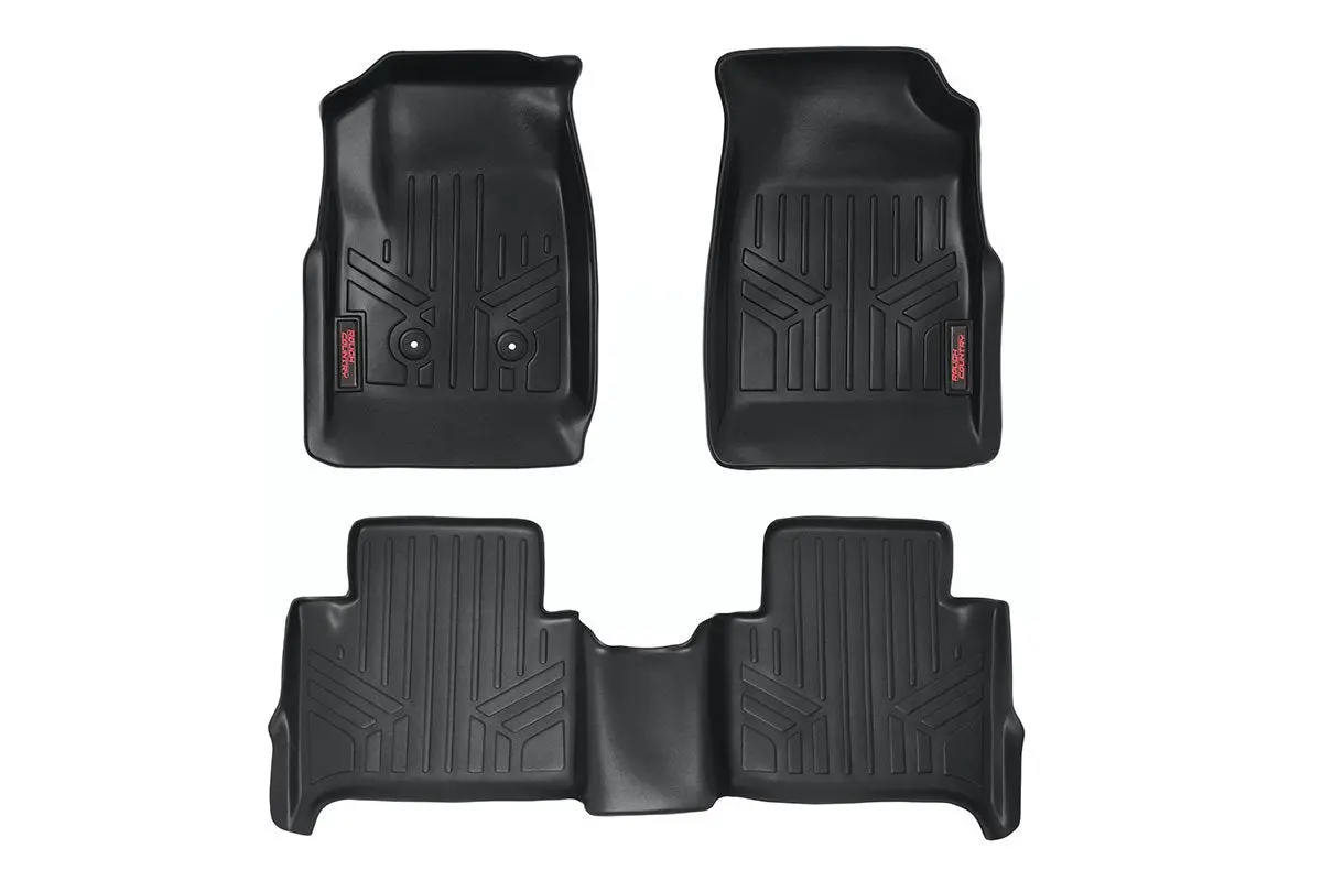 Floor Mats - Fr & Rr - Crew - Chevy/Gmc Canyon/Colorado 2Wd/4Wd (2015-2022) 1