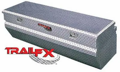 Chest Sgl Lid Dia Tread Bright Pol 16 Gauge Alum 54X19-7/8X17-1/8 1