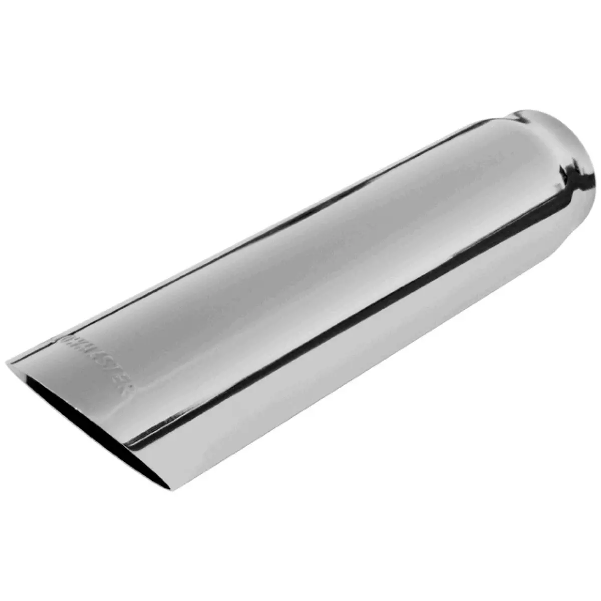 Exhaust Tip - 3.00 In. Cut Angle Polished Ss Fits 2.50 In. Tubing - Weld On 1