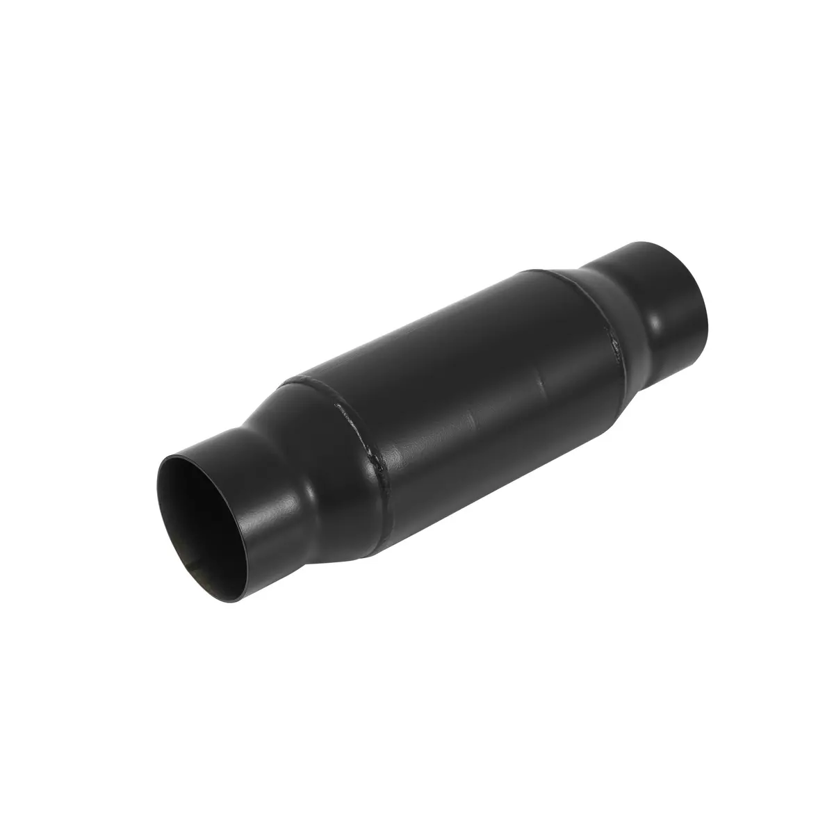 Outlaw Series Race Muffler - Short - 3" Center In / 3" Center Out -Aggressive 1