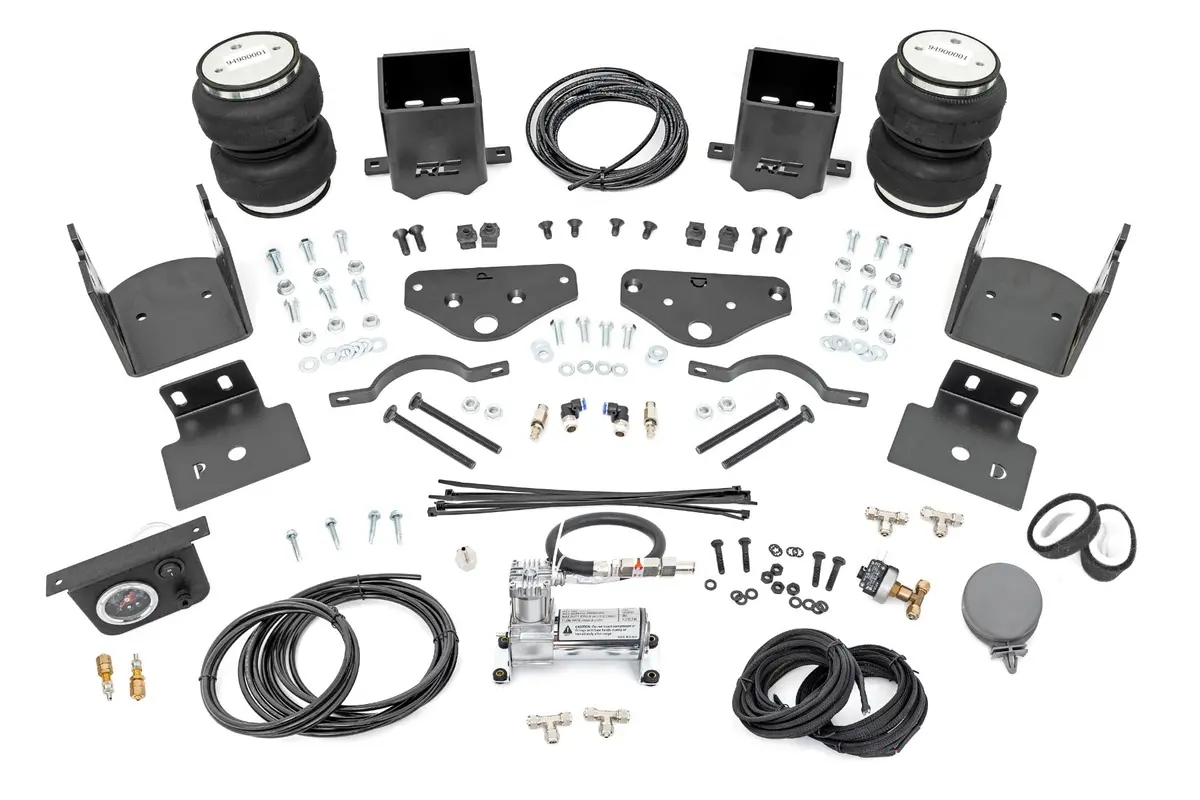 Air Spring Kit W/Compressor - Ford F-250/F-350 Super Duty 4Wd (2017-2022) 1