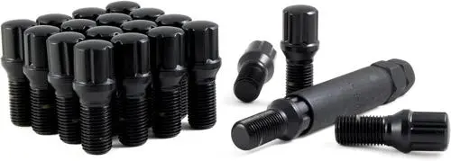 5Lug Sd Cone Bolt 14-1.50 Wik Blk 30Mm 1