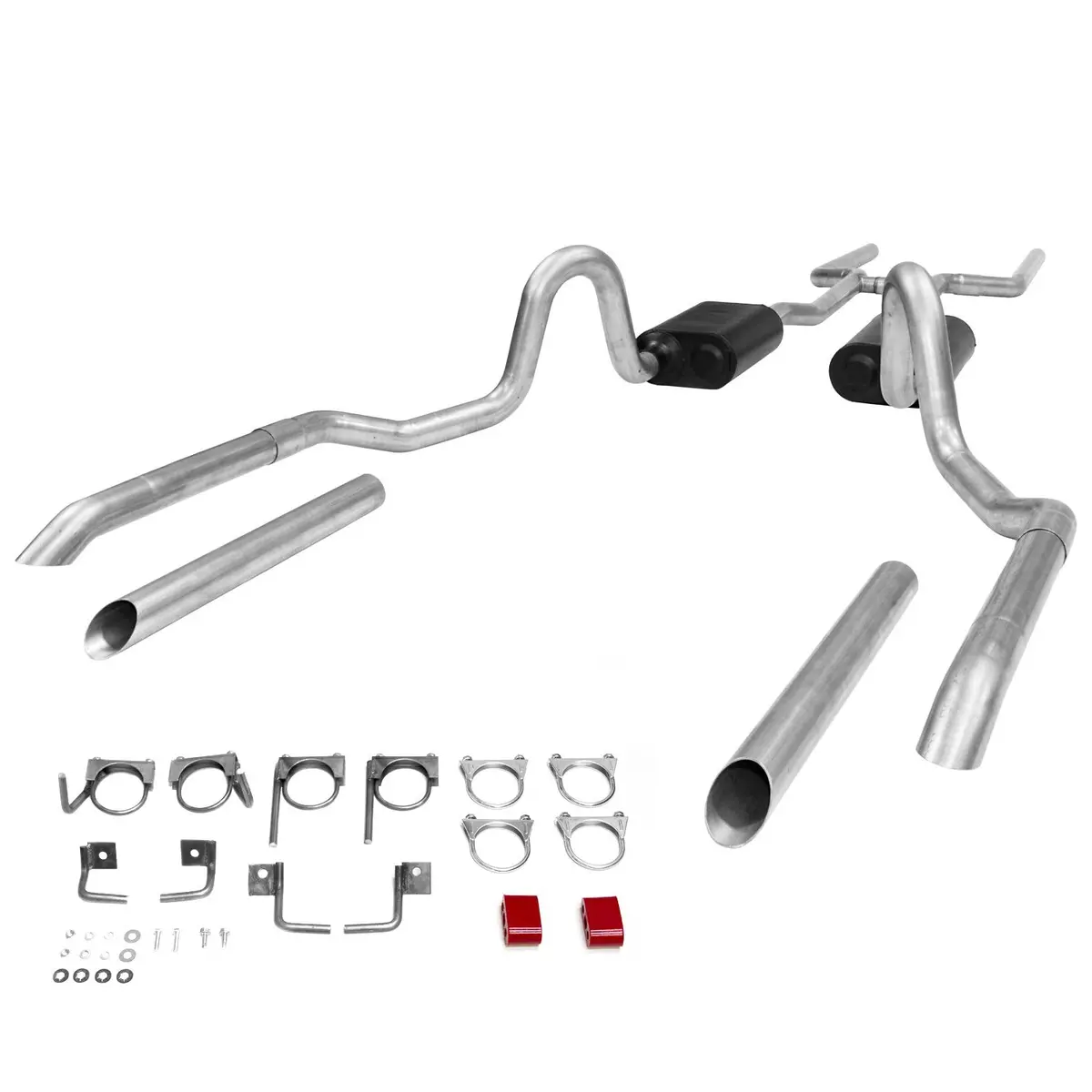Flowmaster American Thunder Crossmember-Back Exhaust System 1