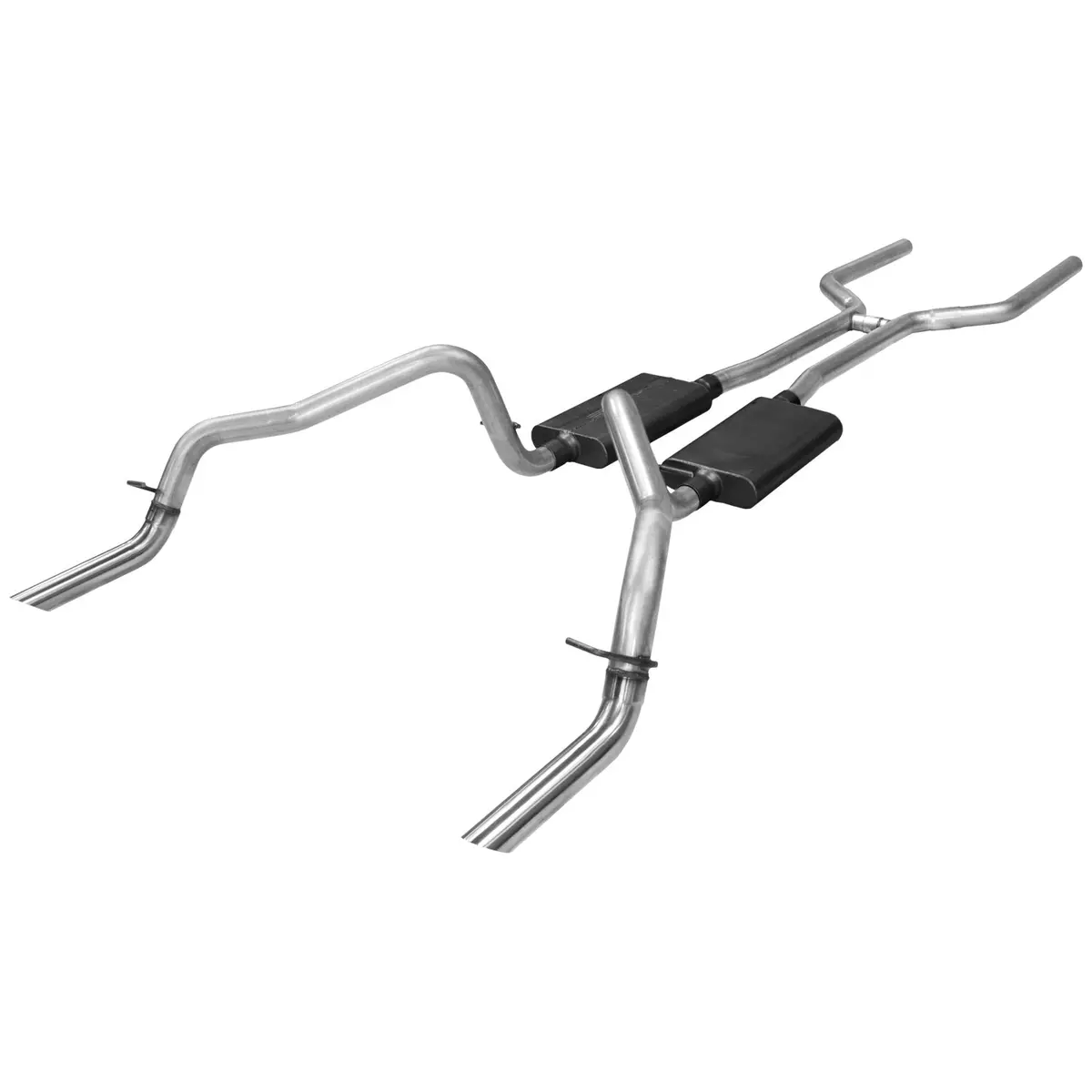Flowmaster American Thunder Crossmember-Back Exhaust System 1