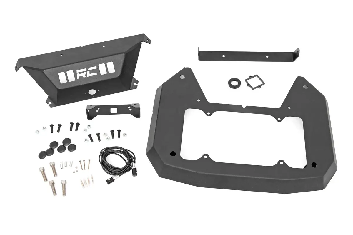 Spare Tire Carrier Delete Plate 1