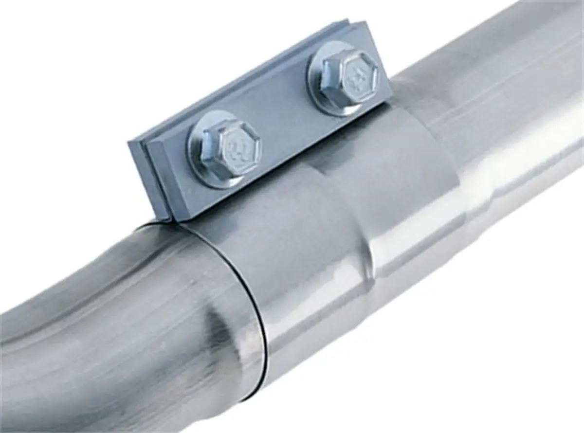 3" T-304 Stainless Steel Dynaflex Tru-Seal Band Clamp (Flat Style) 1