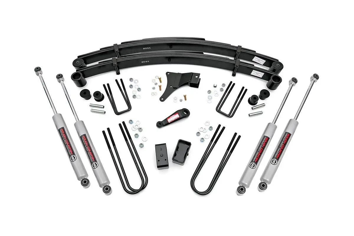4 Inch Lift Kit - Ford F-350 4Wd (1986-1997) 1