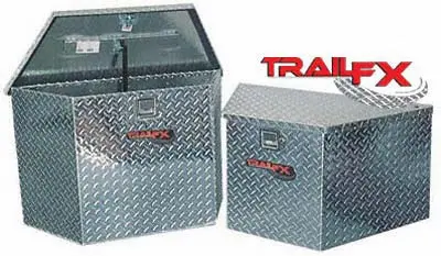Trailer Tongue Sgl Lid Dia Tread Bright Pol 16 Gauge Alum 34X18x21 1