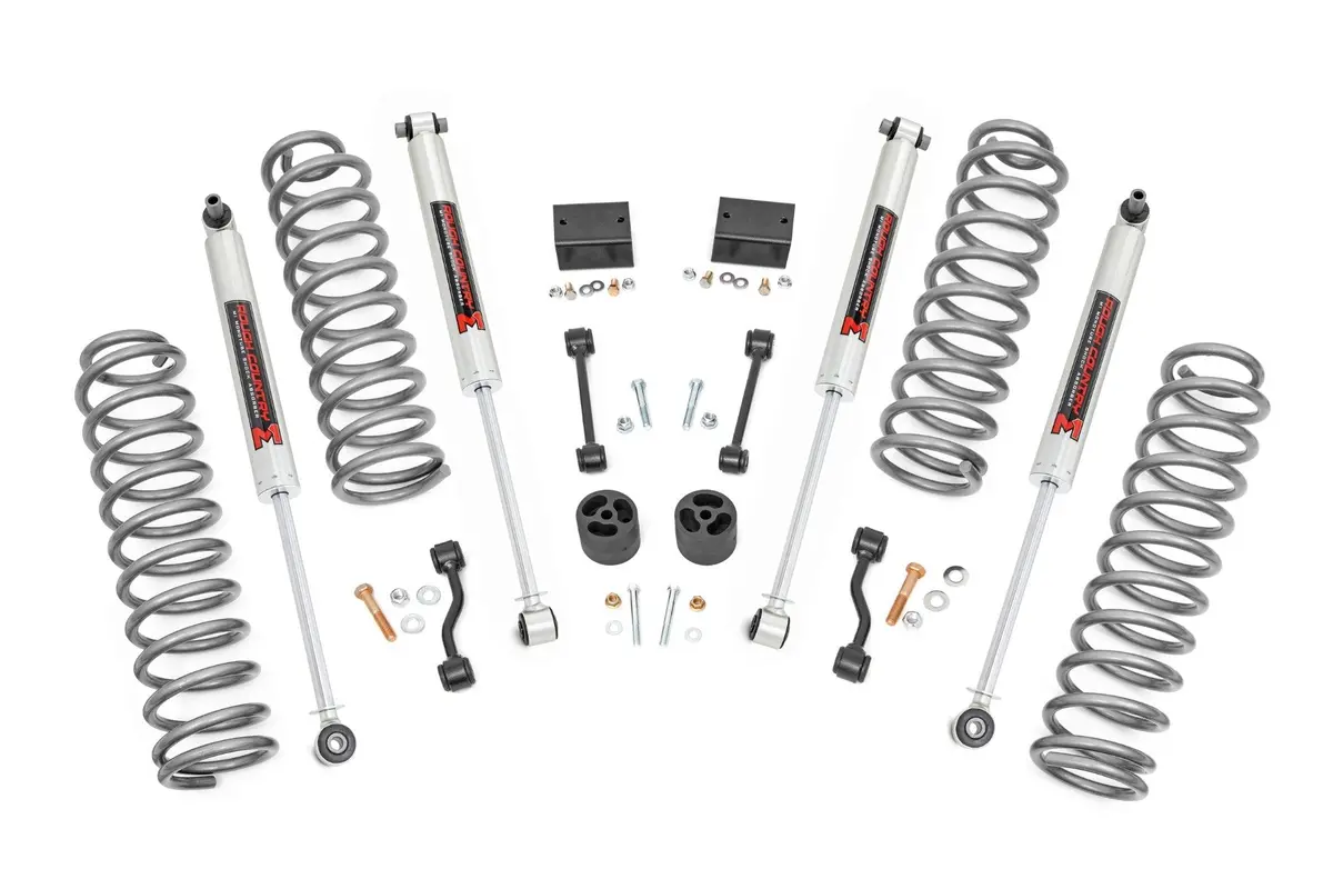 2.5 Inch Lift Kit - Coils - M1 - Jeep Wrangler Unlimited 4Wd (2024-2025) 1