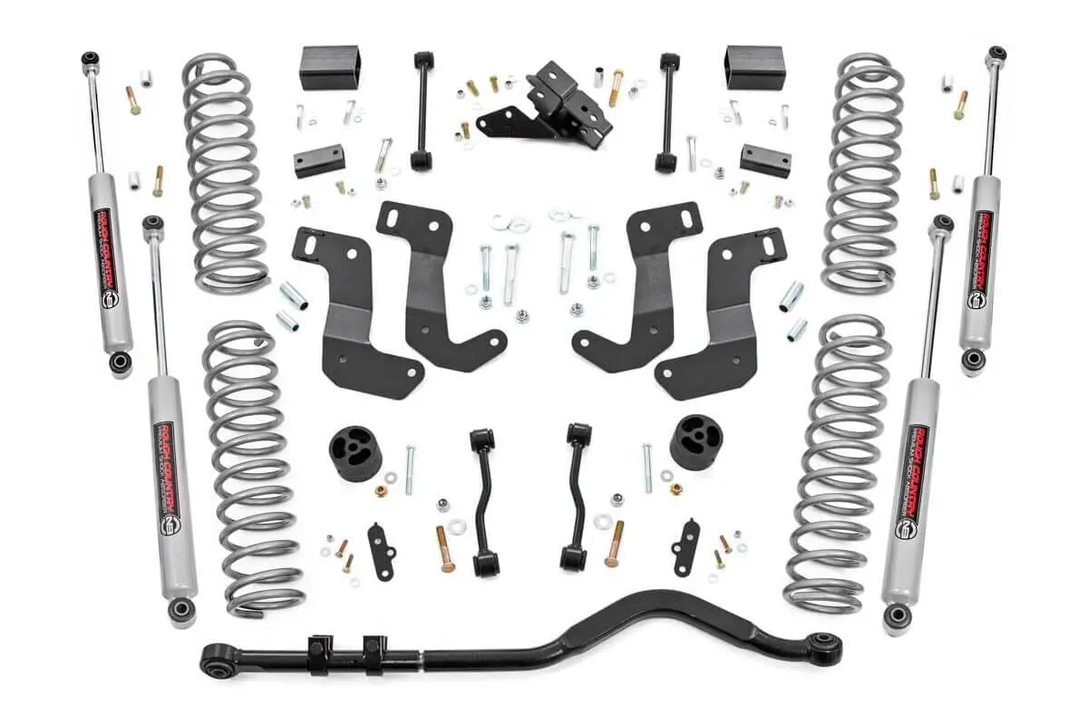 3.5 Inch Lift Kit - C/A Drop - 4-Door - Jeep Wrangler Unlimited 4Wd (18-23) 1